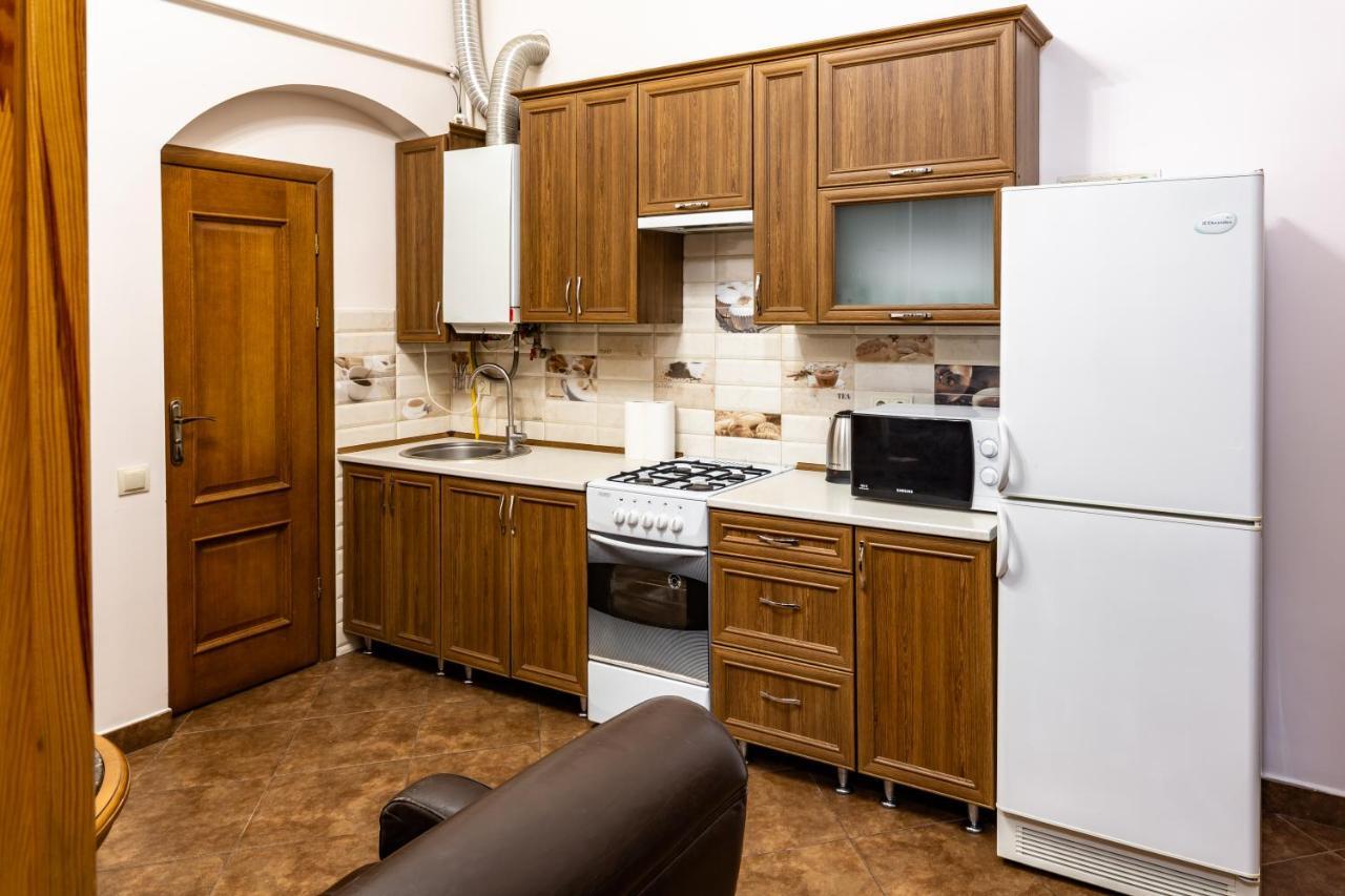 Avangard On Sholom Aleikhema St 7 Apart Apartman Lviv Kültér fotó